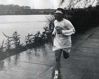 Adam's first marathon, 1974 December 1