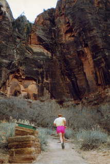 5 01f. Zion 1991 -- Adam running