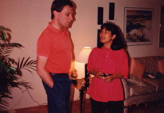 Rob and Kris Vanderbei 1991