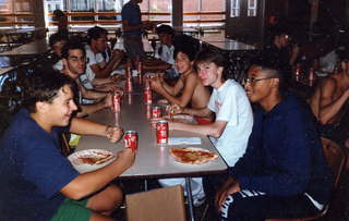 CHS XC 1990 -- lunch