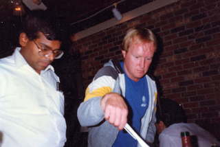 Jon Hill party with Venkat