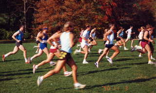 CHS XC 1974 -- starting line