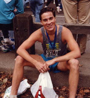 NYC Marathon -- Kevin Parks after