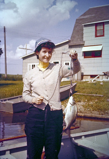 Philip E. Rosenberg slides -- Gloria fishing