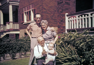 Philip E. Rosenberg slides -- Phil, Minnie, Papa, Adam