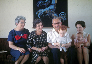 Philip E. Rosenberg slides -- Minnie, Syd, Morris, Adam, Gloria, Betsy