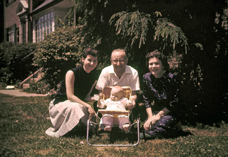 Philip E. Rosenberg slides -- Betsy, Papa, Phil, Adam