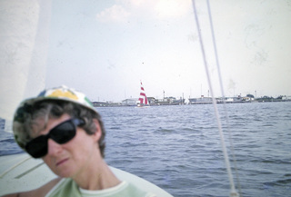 Philip E. Rosenberg slides -- Long Beach Island - sailing - Gloria