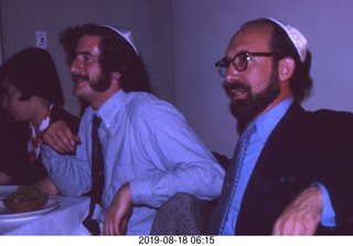 29 01v. Philip E. Rosenberg slides -- seder - Michael, Phil