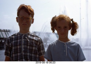 Philip E. Rosenberg slides -- Montreal - Expo '67 - Adam and Betsy