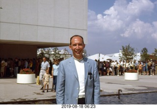 Philip E. Rosenberg slides -- Montreal - Expo '67 - Adam and Betsy