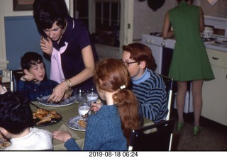 Philip E. Rosenberg slides -- Adam's Bar Mitzvah - Paul, Marylynn, Betsy, Adam