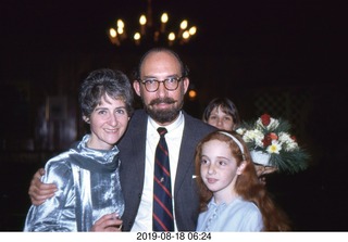 129 01y. Philip E. Rosenberg slides -- Adam's Bar Mitzvah - Gloria, Phil, Betsy