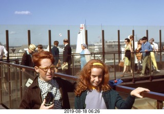 Philip E. Rosenberg slides -- Montreal - Expo '67 - Adam and Betsy