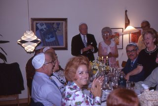 67 023. Philip E. Rosenberg slides - Seder - Mort, Anna, Tony, Esther