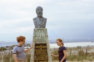 160 023. Philip E. Rosenberg slides - Long Beach Island - Barnegat Lighthouse + Adam and Betsy