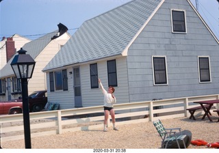 Adam and a kite at the beach