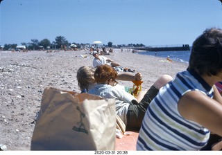 Adam at the beach