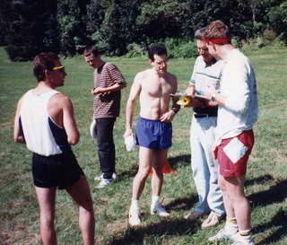 CHS XC 1992 -- after the race