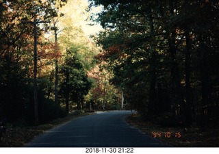 New Jersey - Monmouth County cross country - autumn color