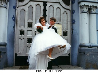 Eva and Tom Grey wedding picture