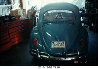 Tom Grey in parking lot (from of my VW Golf)