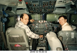 B727 simulator - Larry and Darryl