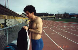 Larry Trachtenberg at Hayward Field