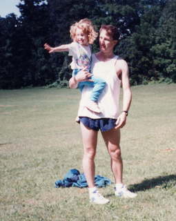 CHS XC 1993, Mark Parisi and child