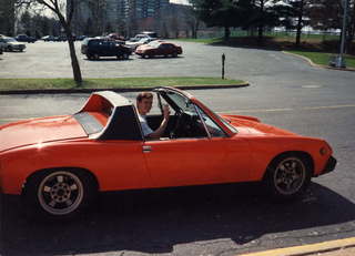 CHS Math Porsche 914 + Mike