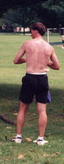 CHS XC 1996 -- cafeteria crowd
