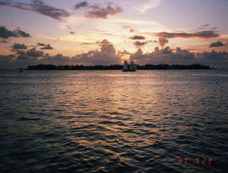 Philip E. Rosenberg slides - Long Beach Island - Loveladies Harbor - lagoon sunset
