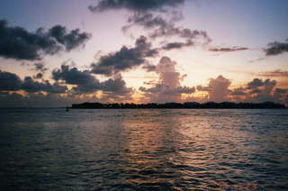 Philip E. Rosenberg slides - Long Beach Island - Loveladies Harbor - lagoon sunset