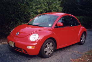 New VW beetle