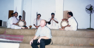 Satish & Geeta wedding in Madras, India - Adam and musicians