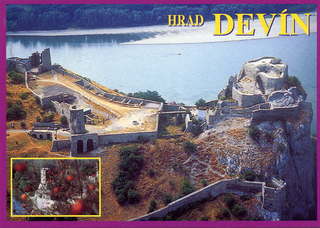 Devin Castle postcard