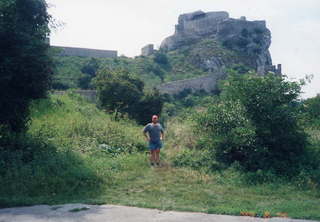 Adam at Devin Castle