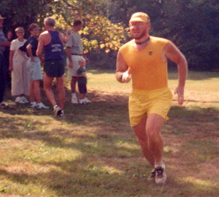 CHS XC 2001 -- Adam finishing