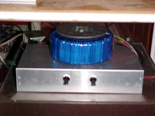 Homebuilt Linn power supply, blurry
