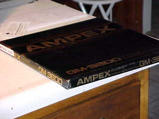 Ampex GrandMaster tape box