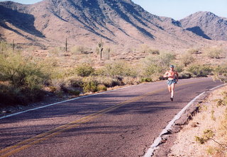 162 4rg. Phoenix, Adam running at South Mountain Park 6