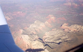 Philip E. Rosenberg slides -- aerial - Grand Canyon