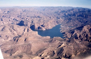 Superstition Mountains 1 -- aerial