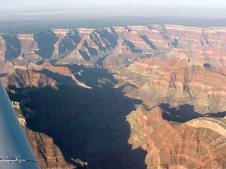 61 521. Grand Canyon north rim 6 (B) -- aerial