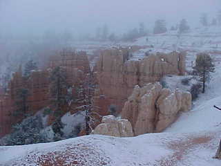 Bryce Canyon snowy hoodoos 8