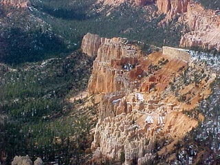 Bryce Canyon hoodoos aerial 4