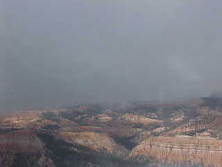Bryce Canyon under serious clouds 3