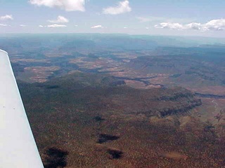 Grand Canyon north rim 4 -- aerial