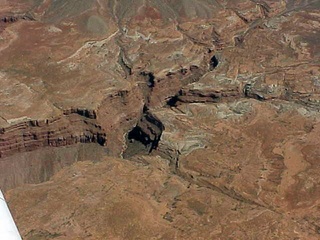 82 527. Grand Canyon south tributary 1 -- aerial