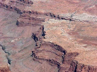 84 527. Grand Canyon south tributary 3 -- aerial